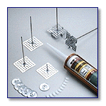 ISOLASJONSSTIFT MED PERFORERT PLATE